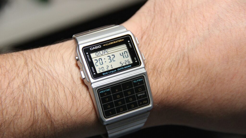 oggetti vintage: Casio orologio-calcolatrice